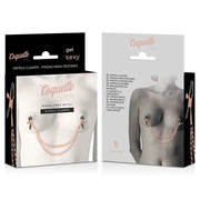 COQUETTE CHIC DESIRE - FANTASY-NIPPELCLIPS AUS METALL MIT KETTE - ENGEFREUNDE.COM