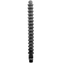 ALL BLACK - MEGA RIPPLE SHOWER ANAL SILIKON 28,5 CM ALL BLACK