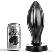 ALL BLACK - ANALPLUG 21 CM - ENGEFREUNDE.COM