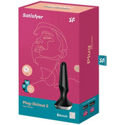 SATISFYER - PLUG ILICIOUS 2 PLUG VIBRATOR SCHWARZ - ENGEFREUNDE.COM