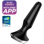 SATISFYER - PLUG ILICIOUS 2 PLUG VIBRATOR SCHWARZ - ENGEFREUNDE.COM
