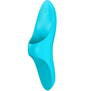 SATISFYER - TEASER FINGERVIBRATOR BLAUES LICHT - ENGEFREUNDE.COM