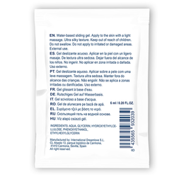 WATERFEEL - NEUTRALES GLEITGEL AUF WASSERBASIS 6 ML WATERFEEL