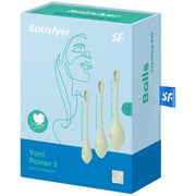 SATISFYER - YONI POWER 2 TRAININGSSET GRÜN SATISFYER BALLS