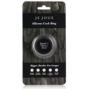 JE JOUE - MAXIMALER STRETCH-COCKRING AUS SILIKON - SCHWARZ JE JOUE