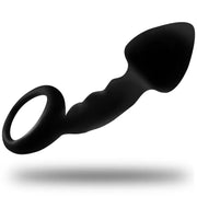 OHMAMA - GERIPPTER ANALPLUG MIT RING OHMAMA ANAL