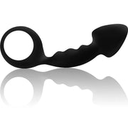 OHMAMA - GERIPPTER ANALPLUG MIT RING OHMAMA ANAL
