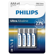 PHILIPS - ULTRA ALKALIBATTERIE AAA LR03 4 EINHEIT PHILLIPS
