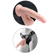 KING COCK - PLUS 3D DILDO SWINGING BALLS 24.5 CM HELLE HAUT KING COCK PLUS