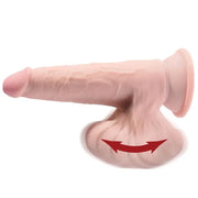 KING COCK - PLUS 3D DILDO SWINGING BALLS 12.7 CM KING COCK PLUS