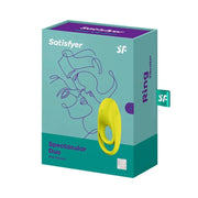 SATISFYER - SPECTACULAR DUO RING VIBRATOR GELB - ENGEFREUNDE.COM