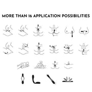 SATISFYER - ELASTIC JOY MULTI VIBRATOR ROT - ENGEFREUNDE.COM