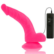 DIVERSIA - FLEXIBLER VIBRIERENDER DILDO ROSA 21.5 CM -O- 4.5 CM DIVERSIA