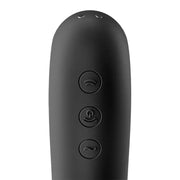 SATISFYER - DUAL KISS AIR PULSE VIBRATOR SCHWARZ - ENGEFREUNDE.COM