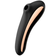 SATISFYER - DUAL KISS AIR PULSE VIBRATOR SCHWARZ - ENGEFREUNDE.COM