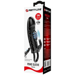 PRETTY LOVE - SLOANE RABBIT PENISHÜLLE SCHWARZ PRETTY LOVE