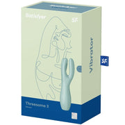 SATISFYER - THREESOME 3 VIBRATOR MINT SATISFYER VIBRATOR