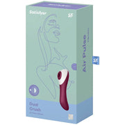 SATISFYER - DUAL CRUSH AIR PULSE VIBRATOR SATISFYER AIR PULSE