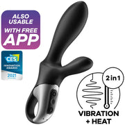 SATISFYER - HEAT CLIMAX+ ANAL VIBRATOR APP SCHWARZ SATISFYER CONNECT