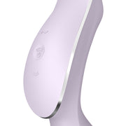 SATISFYER - CURVY TRINITY 2 AIR PULSE VIBRATOR LILA SATISFYER AIR PULSE