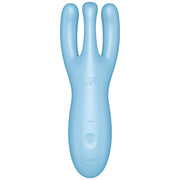 SATISFYER - THREESOME 4 VIBRATORAPP BLAU SATISFYER CONNECT