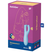 SATISFYER - THREESOME 4 VIBRATORAPP BLAU SATISFYER CONNECT