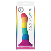 PRIDE - LGBT FLAGGE DILDO WELLE 17 CM - ENGEFREUNDE.COM