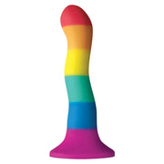 PRIDE - LGBT FLAGGE DILDO WELLE 17 CM - ENGEFREUNDE.COM