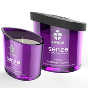SWEDE - SENZE DIVINITY MASSAGEKERZE - GRAPEFRUIT, PALMAROSA, PETITGRAIN SWEDE