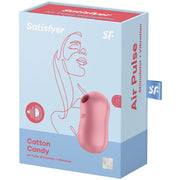 SATISFYER - COTTON CANDY AIR PULSE STIMULATOR & VIBRATOR ROSA SATISFYER AIR PULSE