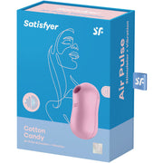 SATISFYER - COTTON CANDY AIR PULSE STIMULATOR & VIBRATOR ROSA SATISFYER AIR PULSE
