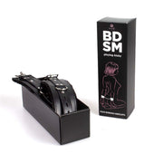 SECRETPLAY - SCHWARZE BONDAGE-HANDSCHELLEN BDSM-KOLLEKTION SECRETPLAY 100% FETISH