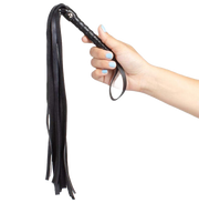 SECRETPLAY - SCHWARZE BONDAGE-PEITSCHE BDSM-KOLLEKTION SECRETPLAY 100% FETISH