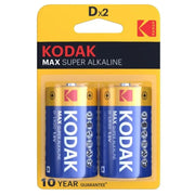 KODAK - MAX ALKALINE BATTERIE D LR20 2 EINHEIT KODAK