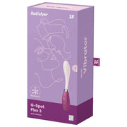 SATISFYER - G-SPOT FLEX 3 MULTI VIBRATOR ROT SATISFYER VIBRATOR