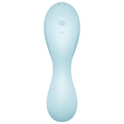 SATISFYER - CURVY TRINITY 5 AIR PULSE STIMULATOR & VIBRATOR APP BLAU SATISFYER CONNECT