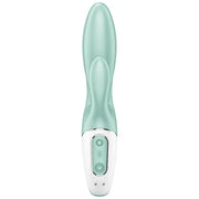 SATISFYER - AIR PUMP BUNNY 5+ AUFBLASBARE KANINCHENVIBRATOR-APP GRÜN - ENGEFREUNDE.COM