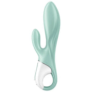 SATISFYER - AIR PUMP BUNNY 5+ AUFBLASBARE KANINCHENVIBRATOR-APP GRÜN - ENGEFREUNDE.COM
