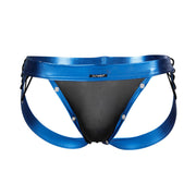 CUT4MEN - JOCKSTRAP DESIRE BLAUES KUNSTLEDER XL CUT4MEN JOCKSTRAP