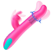 HAPPY LOKY - PLUTO RABBIT VIBRATOR & ROTATOR WATCHME WIRELESS TECHNOLOGIE KOMPATIBEL - ENGEFREUNDE.COM