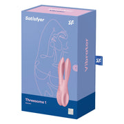 SATISFYER - THREESOME 1 VIBRATOR ROSA SATISFYER VIBRATOR