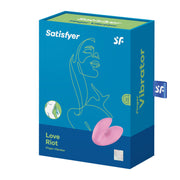 SATISFYER - LOVE RIOT FINGERVIBRATOR ROSA SATISFYER VIBRATOR