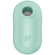 SATISFYER - PRO TO GO 2 DOPPELTER LUFTPULSSTIMULATOR & VIBRATOR GRÜN SATISFYER AIR PULSE