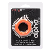 CALEXOTICS - ALPHA SEXAGON RING ORANGE - ENGEFREUNDE.COM