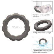 CALEXOTICS - ALPHA ERECT RING GRAU CALEXOTICS