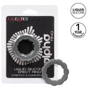 CALEXOTICS - ALPHA ERECT RING GRAU CALEXOTICS