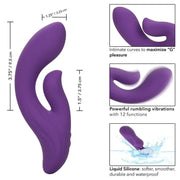 CALEXOTICS - STELLA DUAL PLEASER VIOLET CALEXOTICS