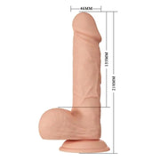 BAILE - SCHÖNE BEGEGNUNG BAHAMUT FLEXIBLER REALISTISCHER DILDO 21.8 CM NATÜRLICH BAILE DILDOS