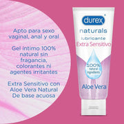 DUREX - NATURALS EXTRA SENSITIVES SCHMIERMITTEL 100 ML DUREX LUBES