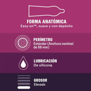 DUREX - KONDOME LATEXFREI 12 EINHEITEN DUREX CONDOMS